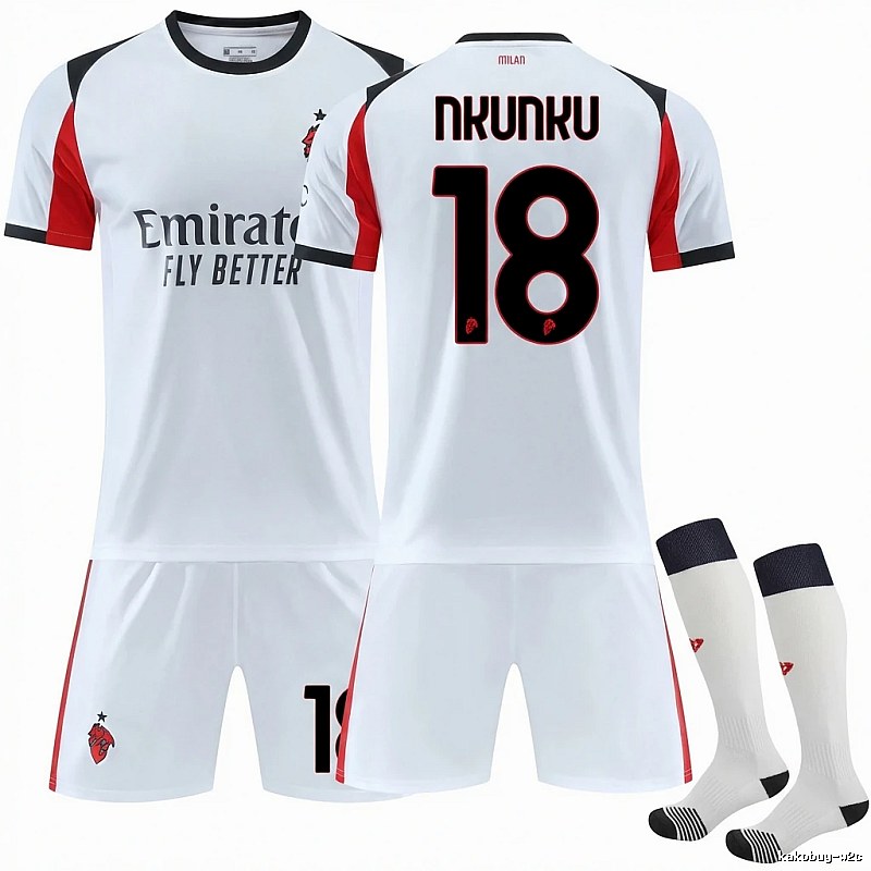 AC Milan No. 18 Player's Jersey Set