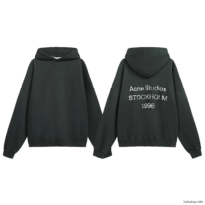Acne Studios Classic Stockholm hoodie Dark Acne Studios for Daily Styling