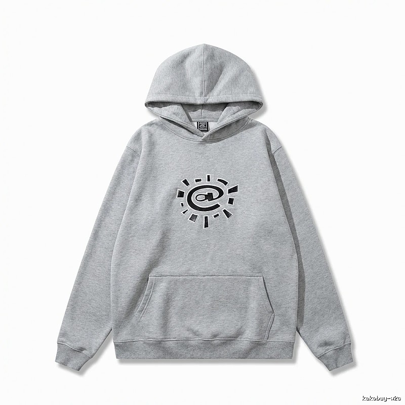 ADWYSD trendy brand gray hoodie