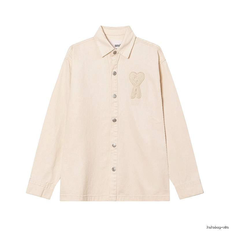 AMI Embroidered Love Style Shirt
