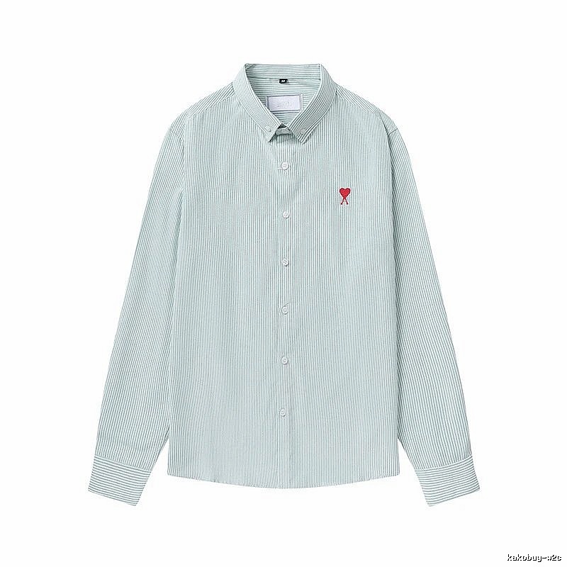 AMI Heart - Shaped Stripe Shirt