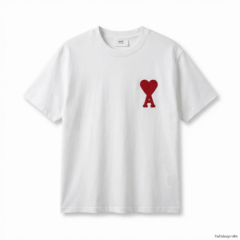 AMI Love Simple White T-shirt