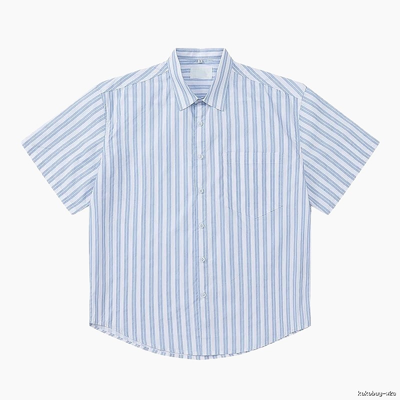 AMI Stripe Minimalist Style Shirt