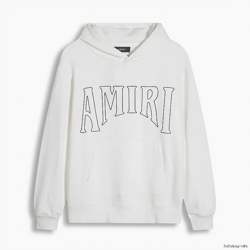 AMIRI Alphabet Style White Sweatshirt
