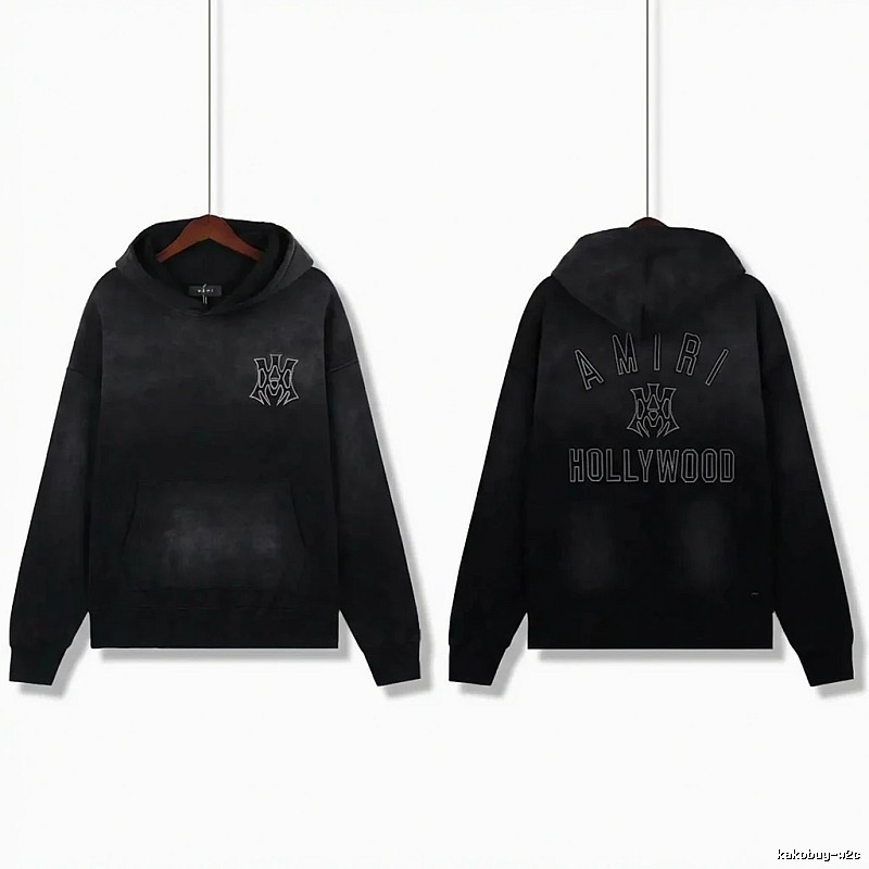 AMIRI Hollywood Collection Dark Style Hoodie