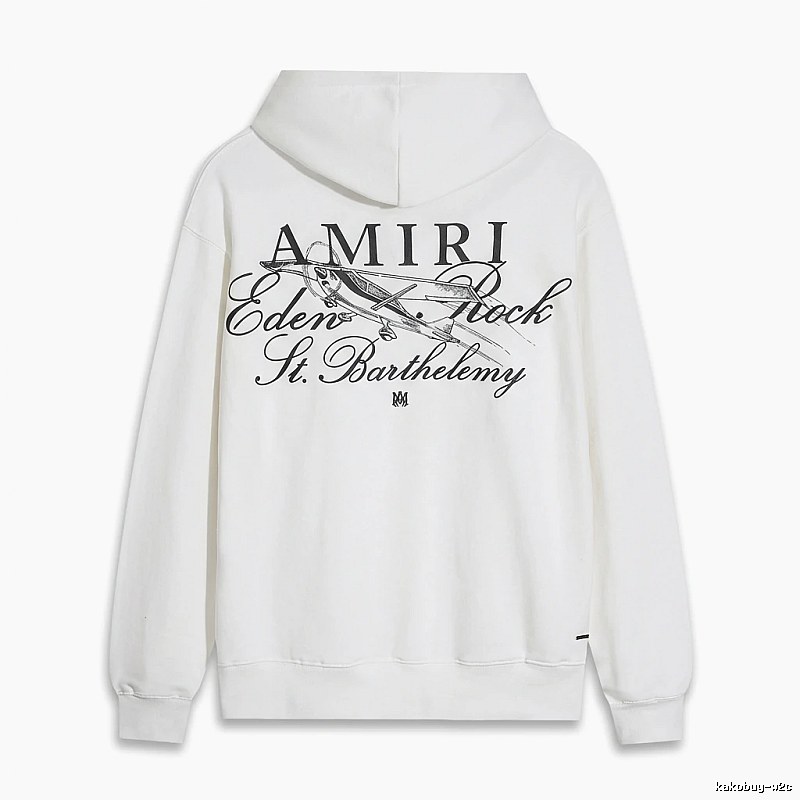 AMIRI Printed Casual White Sweatshirt