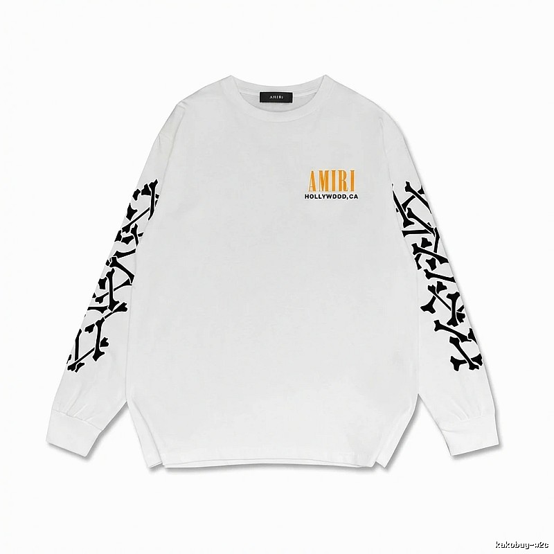 AMIRI Retro Style White Sweatshirt
