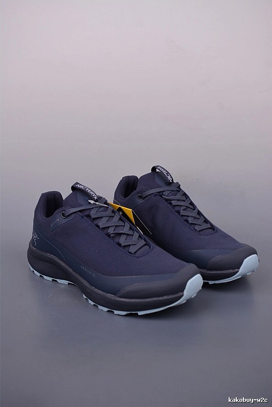 Arc'teryx Navy Blue Trail Sneakers and Treaded Trail Sole
