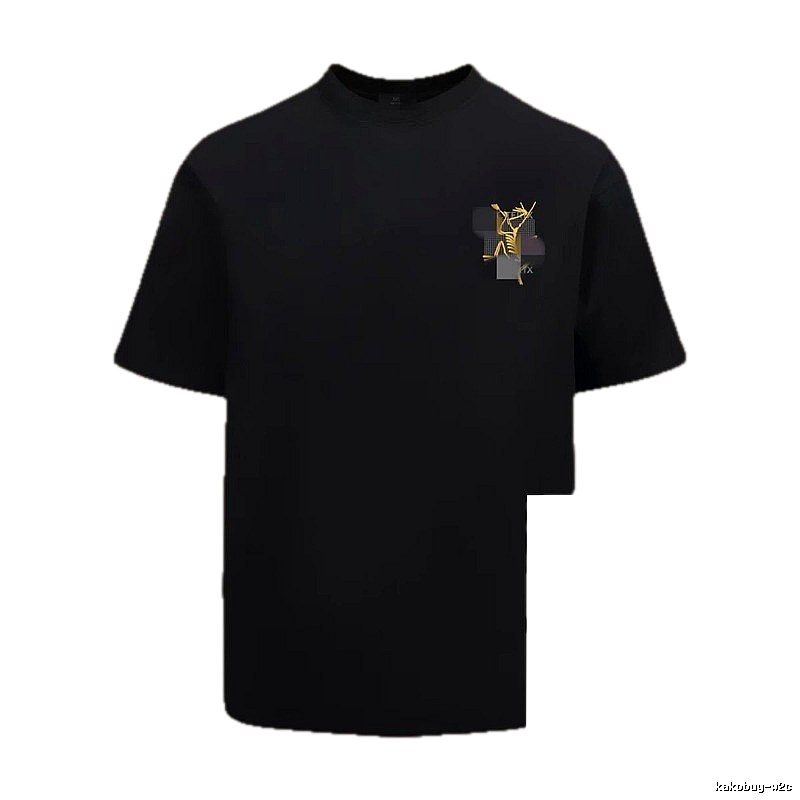 Arc'teryx Printed Functional Style Black Short Sleeve T-Shirt