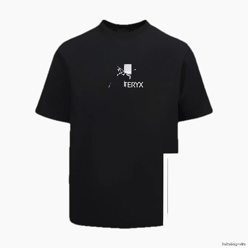 Arc'teryx Printed Street Style Black Short-sleeve T-shirt