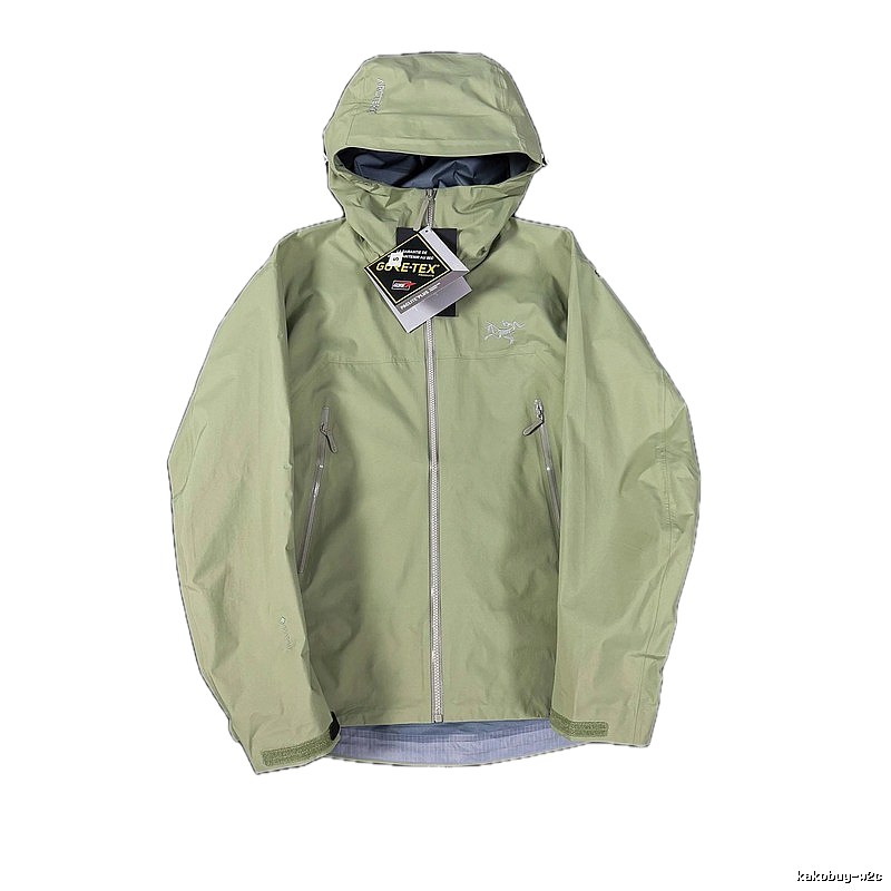 Arc’teryx sage green windbreaker