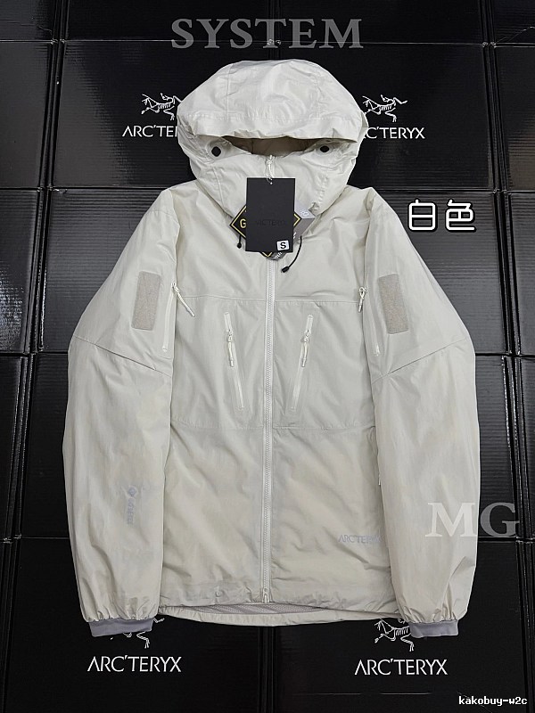 Arc’teryx SYSTEM Trendy Brand Style White Coat