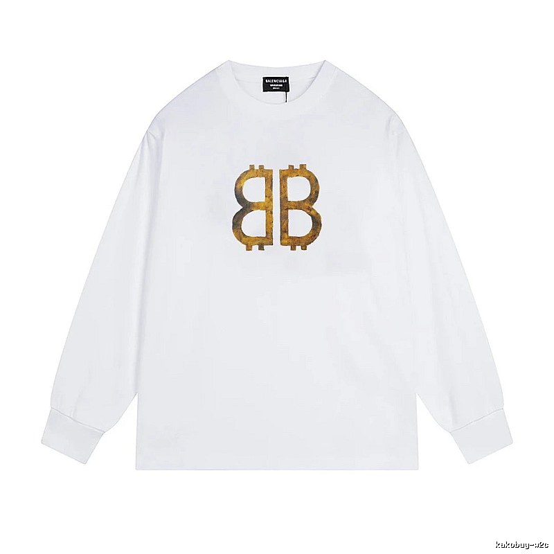 Balenciaga BB Print White T-shirt