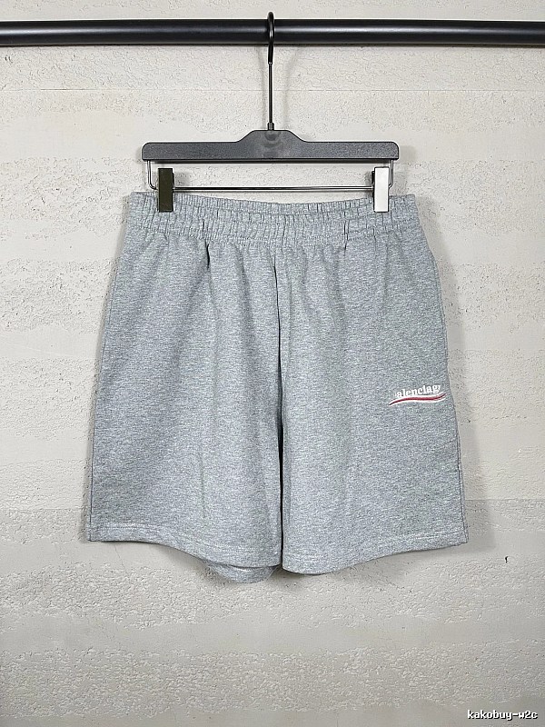 Balenciaga grey sports shorts