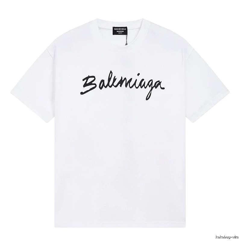 Balenciaga letter simple white T-shirt