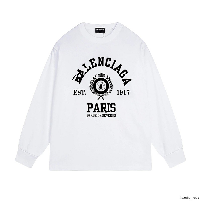 Balenciaga retro-style white T-shirt