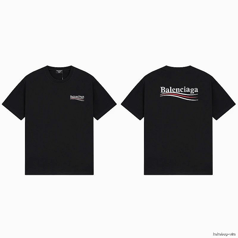 Balenciaga simple black short-sleeve
