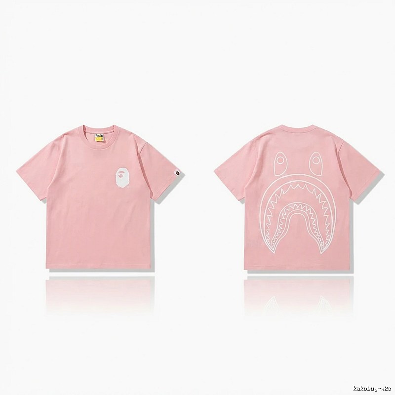 Bape Shark Series Pink T-shirt