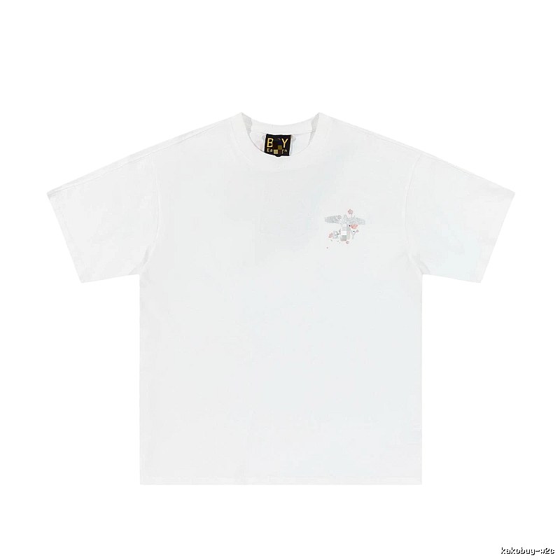 BOY Eagle Print Street Style White T-shirt