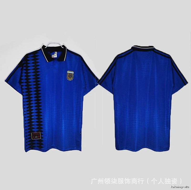 Brazil Premium Style Soccer jersey Blue Brazil Football for Resort Outfits