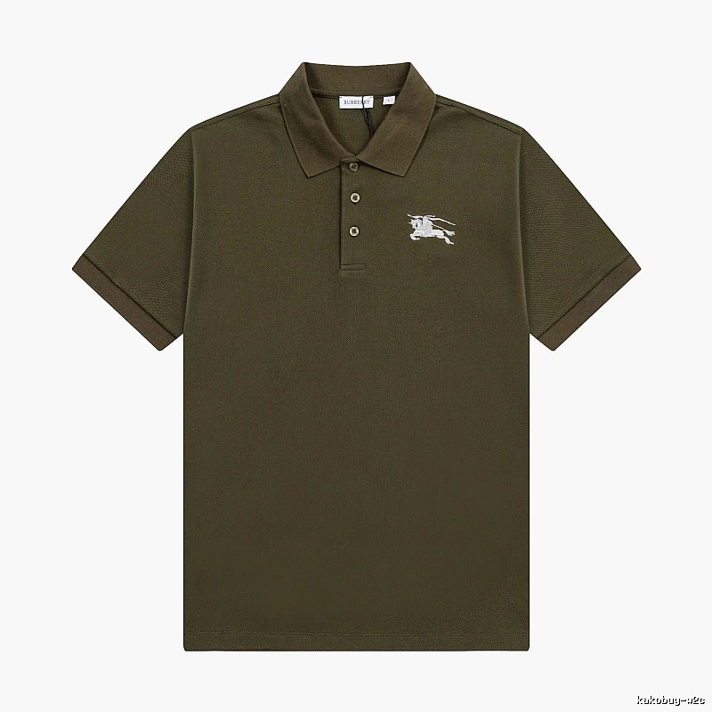 Burberry's retro-style polo shirt with the knight logo