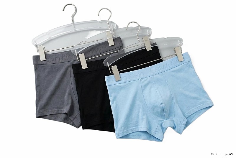 Calvin Klein minimalist style gray underwear