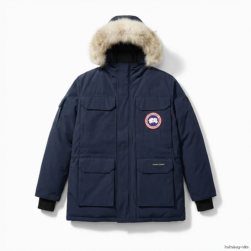 Canada Goose Expedition Parka in Navy Blue
