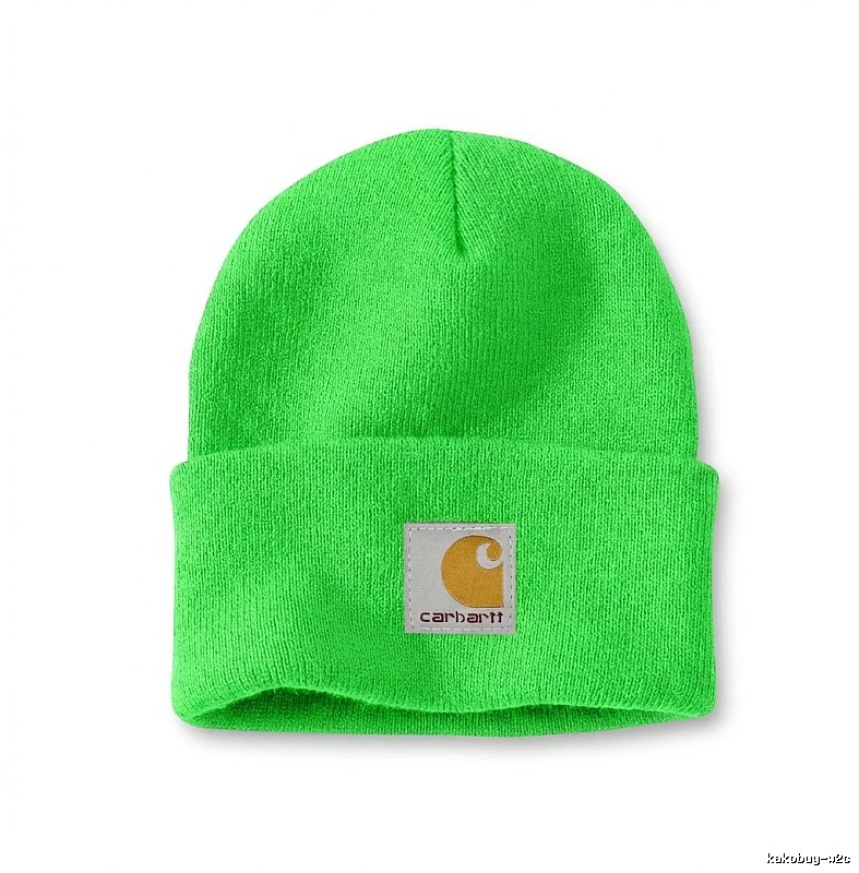 Carhartt solid color trendy green hat