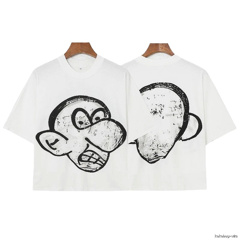 Cartoon-style white T-shirt for billionaires