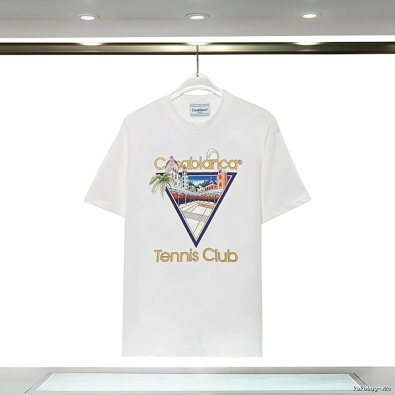 Casablanca retro style white T-shirt