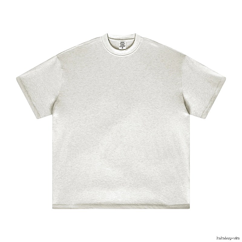 Casual Plain white T-shirt Minimal White Short for Streetwear Looks
