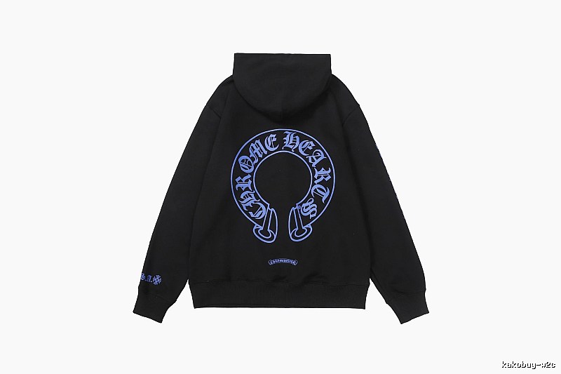 Chrome Hearts 2088-97 Black Cross Graphic Hoodie Downtown Style