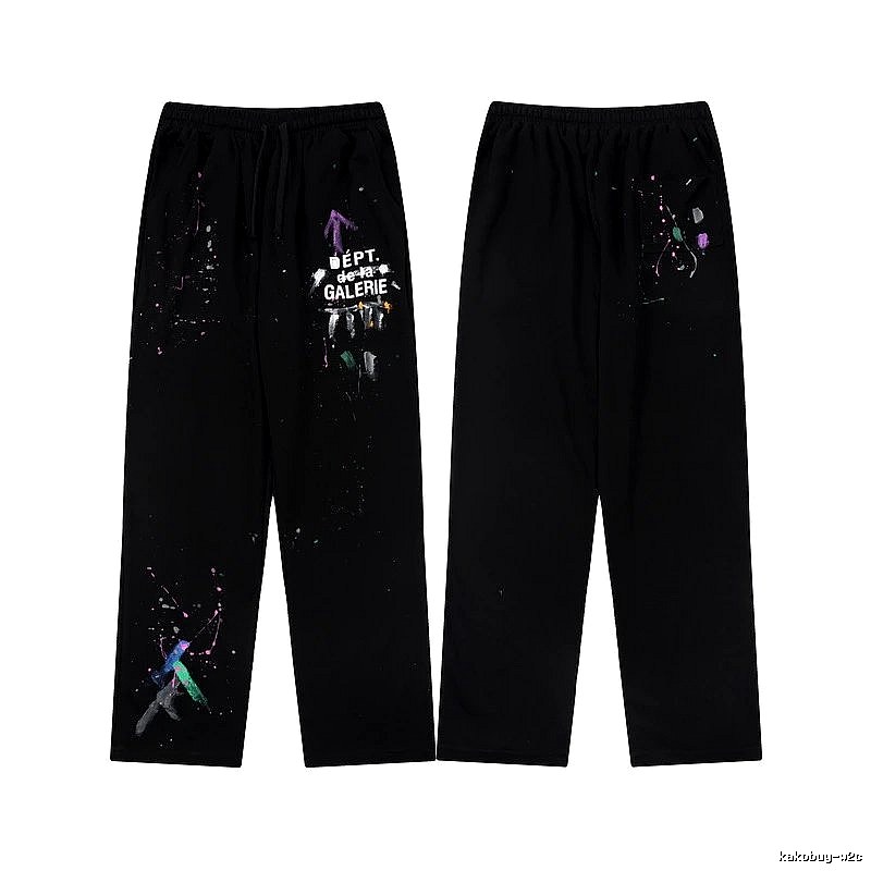 Chrome Hearts Compact Graphic sweatpants Black Printed Graphics for Smart Casual Looks