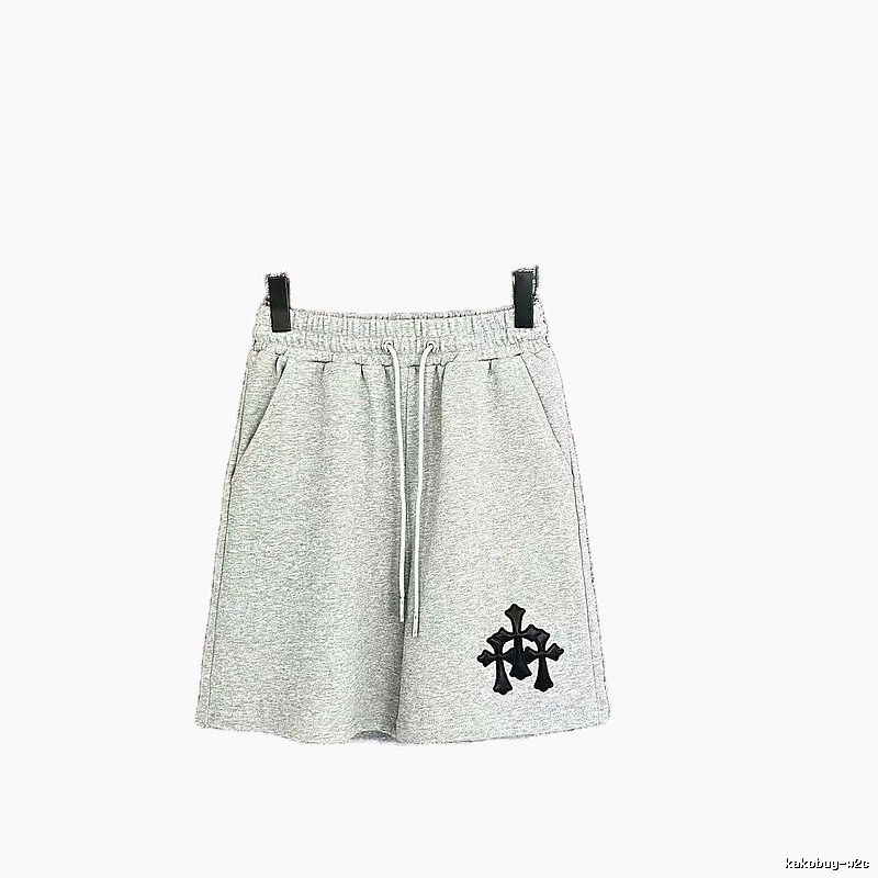 Chrome Hearts Cross Casual Style Grey Shorts