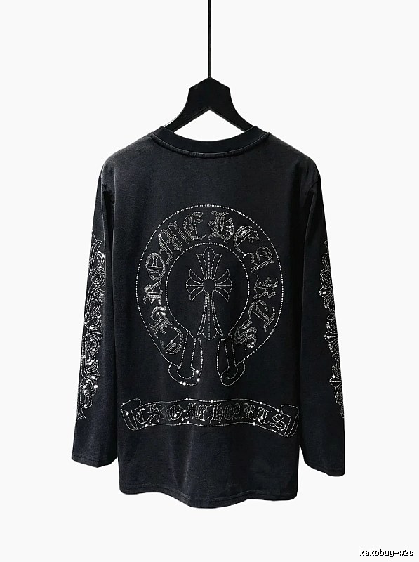 Chrome Hearts Cross Dark Style Black T-shirt