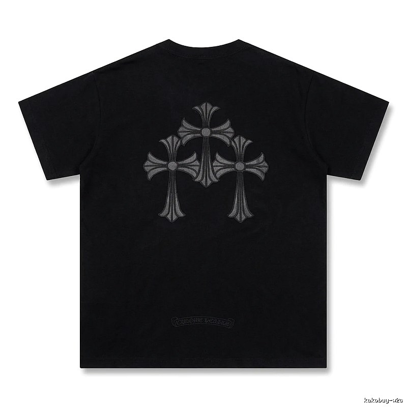Chrome Hearts Cross Print Black T-shirt