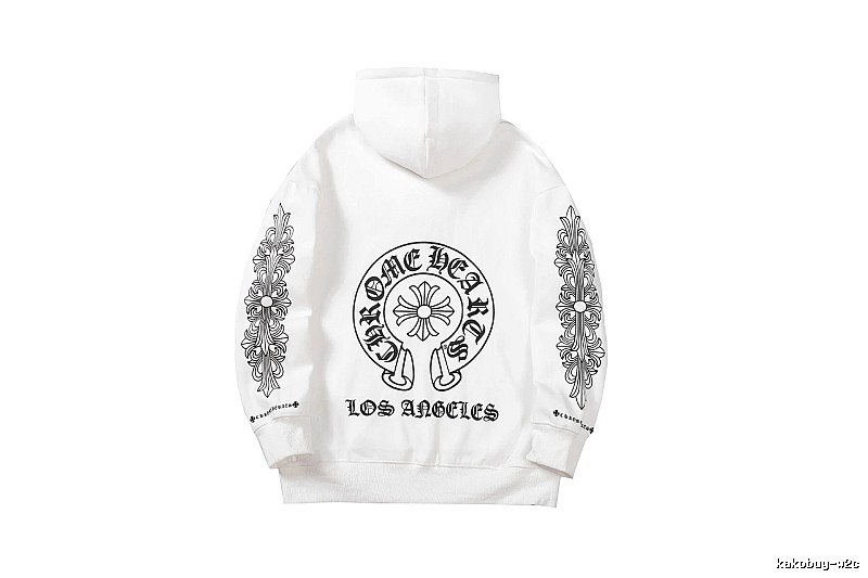 Chrome Hearts Daily Cross graphic hoodie Black Blue Cross for City Outfits