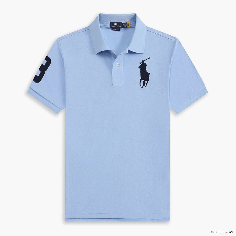 Classic Ralph Lauren Light Blue Polo Shirt