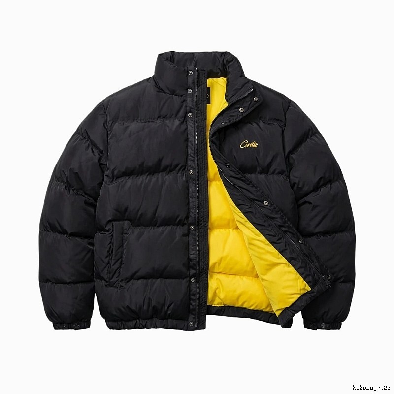 Corteiz Black Trendy and Cool Down Jacket
