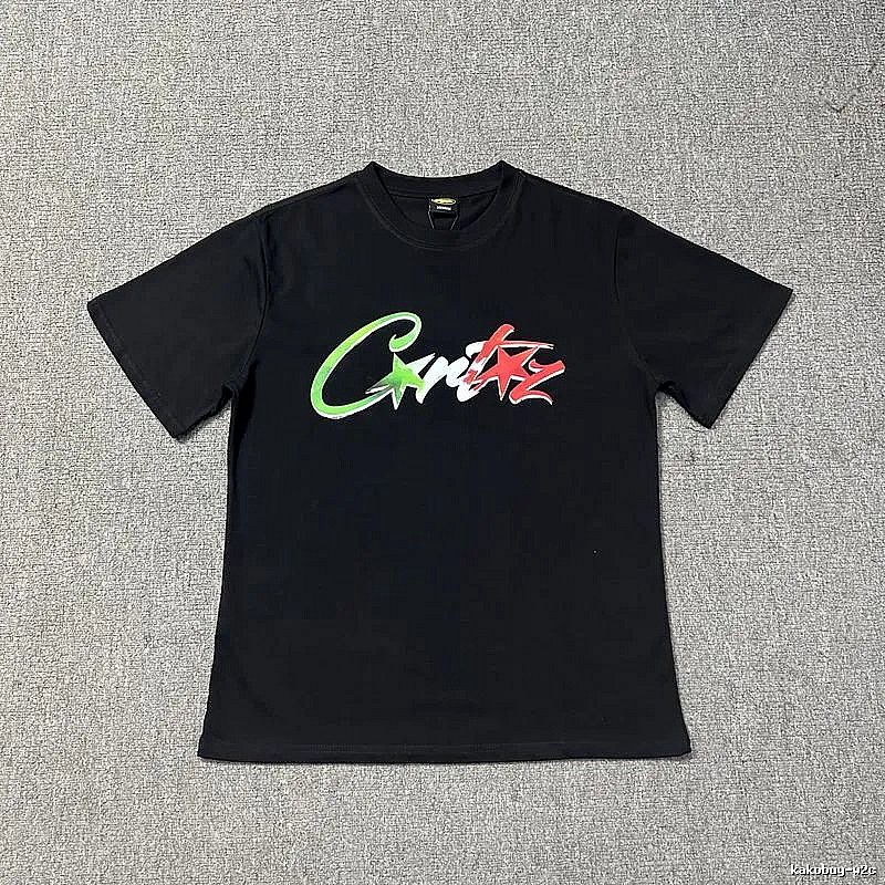 Corteiz Classic Logo T-shirt Black Corteiz with Travel-Friendly Style