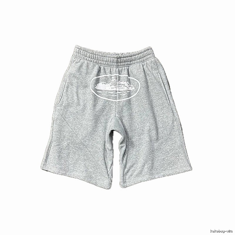 Corteiz grey trendy brand shorts