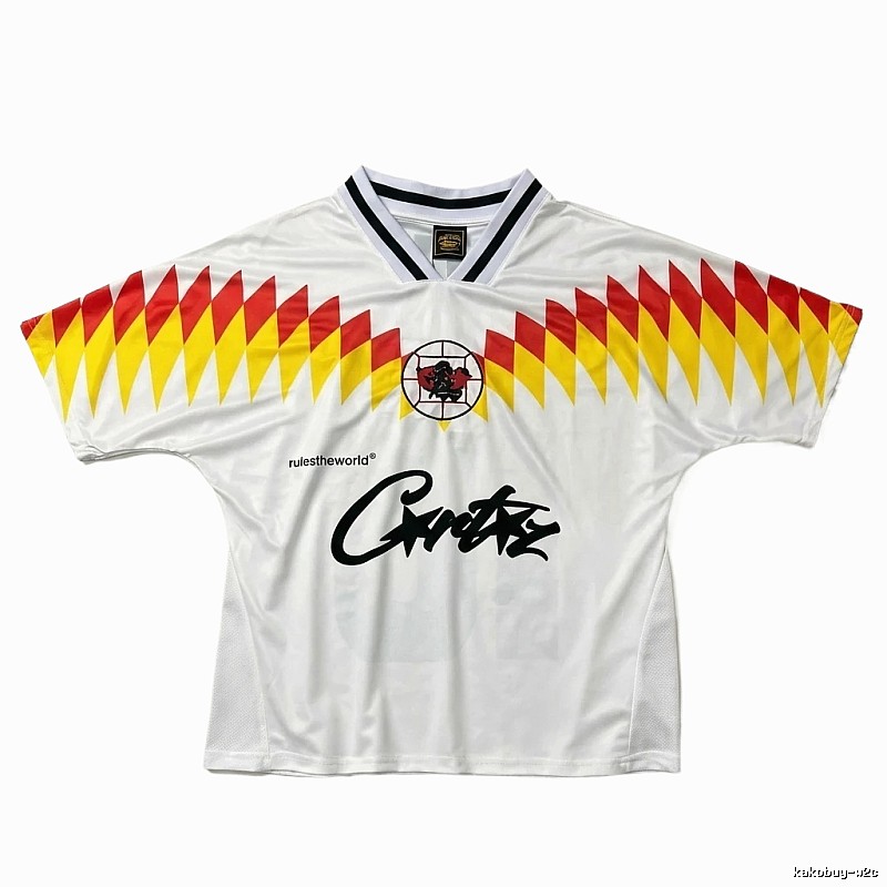 Corteiz sporty white short-sleeved shirt