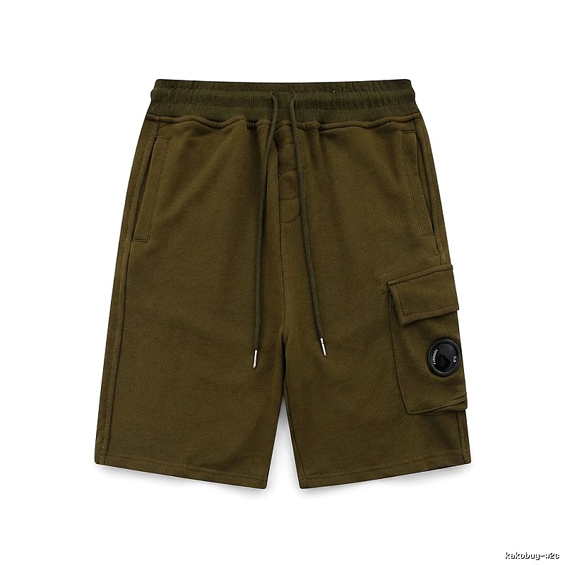 C.P. Company olive work-style shorts