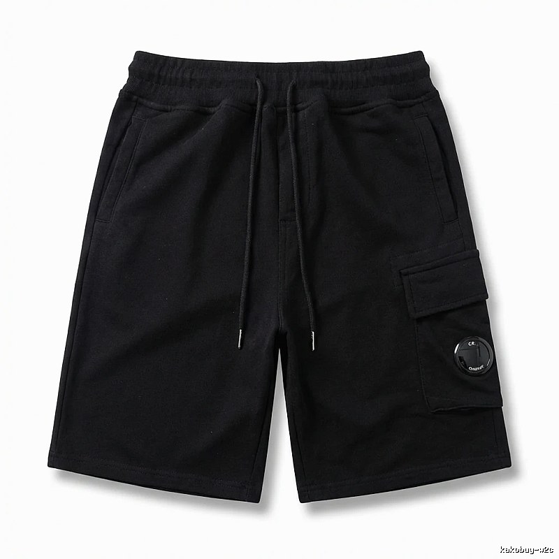 C.P. workwear style black shorts