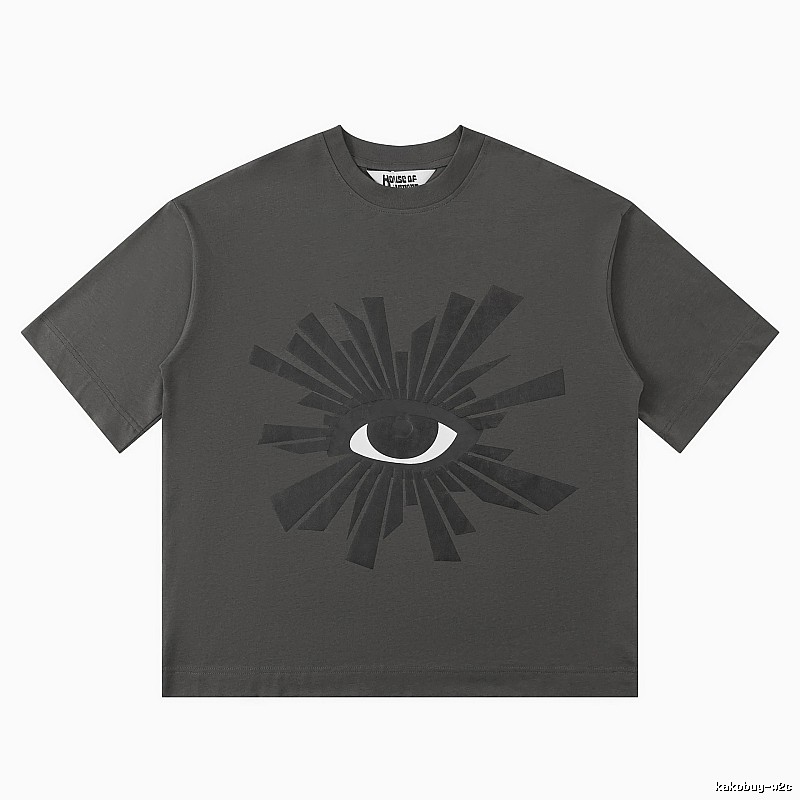 Dark-style gray short-sleeved shirt of House of Errors