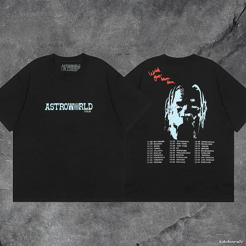 Denim Tears Black Graphic T-Shirt Easy Pairing