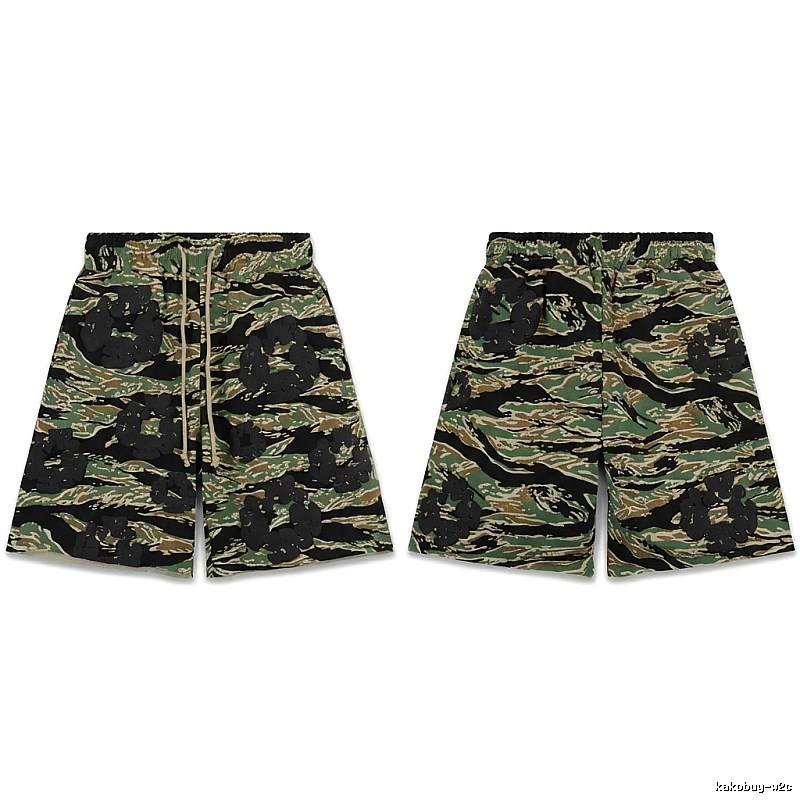 DENIM TEARS camouflage shorts
