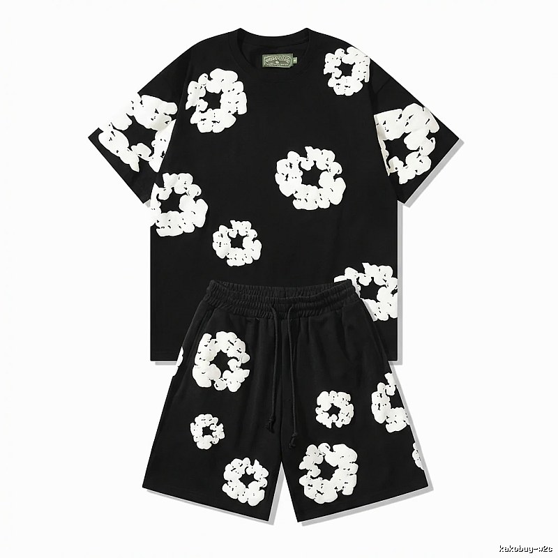 DENIM TEARS Printed Casual Style Set