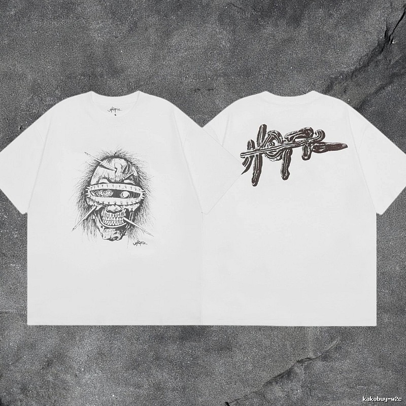 Denim Tears White Graphic T-Shirt Modern Fit