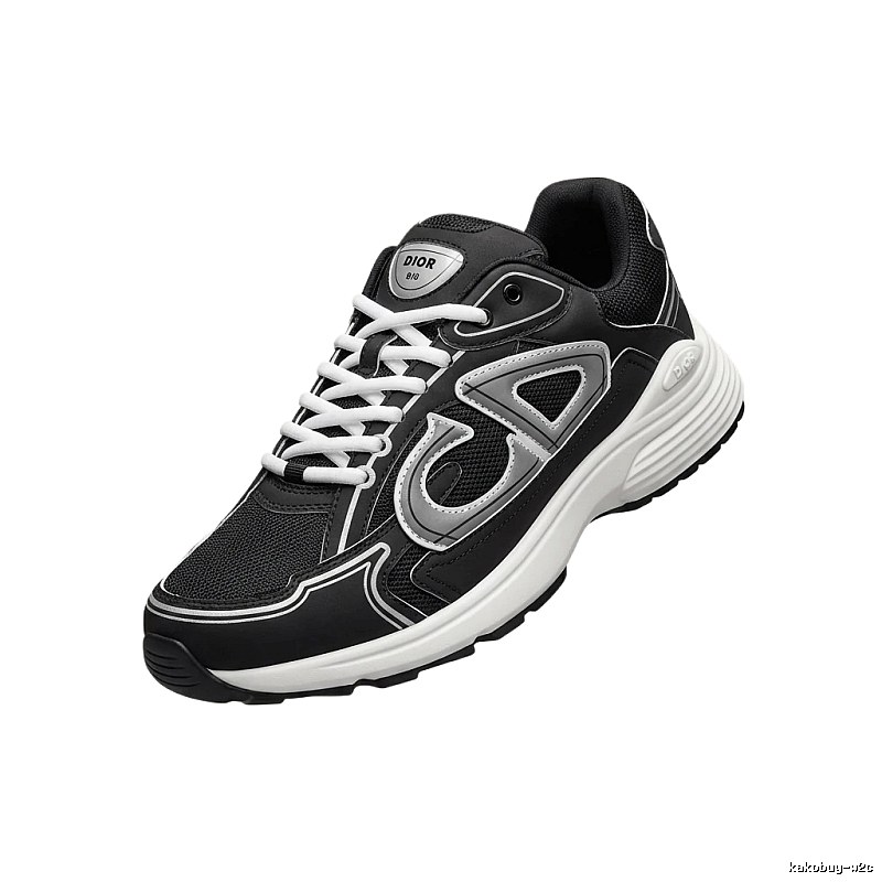 Dior retro black and grey sports shoes